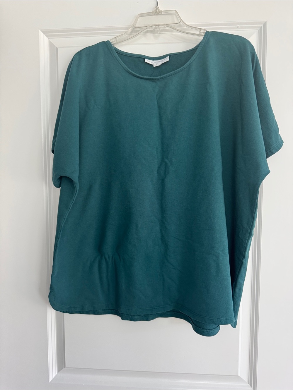 J. Jill Teal Short-Sleeve Relaxed Tee